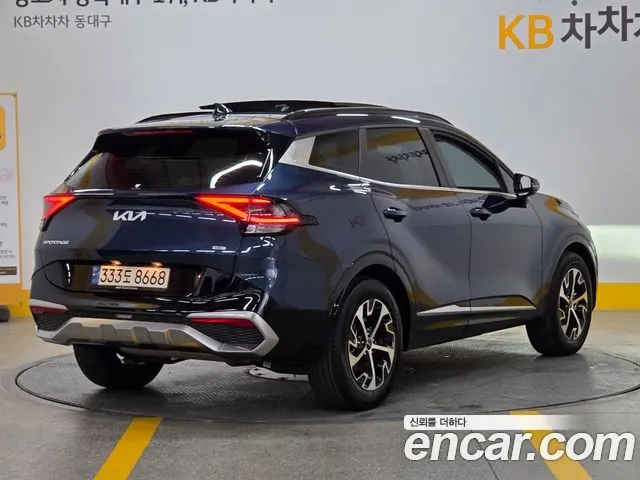 KIA SPORTAGE HYBRID 2024 — 91 646 км, синий, Корея — под ключ — фото 6