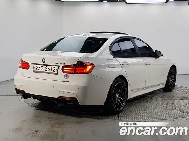 BMW 3 SERIES 2014 — 284 172 км, белый, Корея — под ключ — фото 4