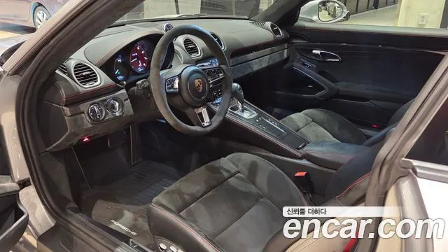 PORSCHE 718 CAYMAN 2019 — 92 000 км, серебристый, Корея — под ключ — фото 3