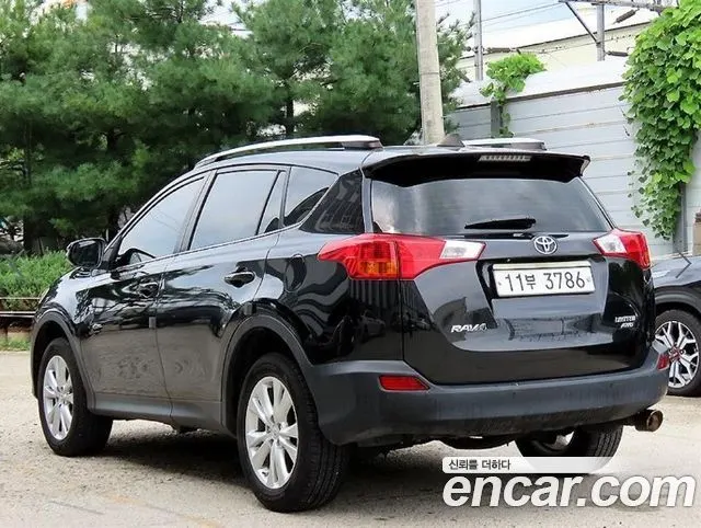 TOYOTA RAV4 2015 — 109 573 км, чёрный, Корея — под ключ — фото 3