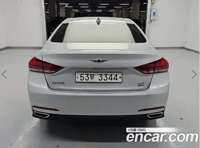 HYUNDAI GENESIS DH 2015 — 140 729 км, серебристо-серый, Корея — под ключ — фото 3
