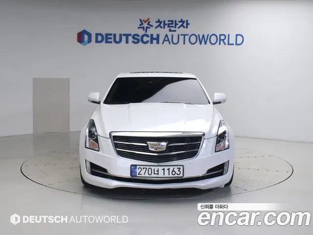 CADILLAC ATS 2015 — 175 700 км, белый, Корея — под ключ — фото 3