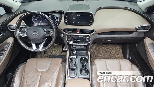 HYUNDAI SANTA FE 2019 — 186 479 км, коричневый, Корея — под ключ — фото 7