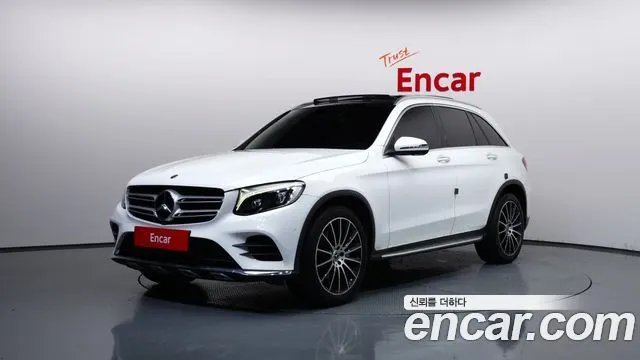 MERCEDES-BENZ GLC-CLASS X253 2019 — 84 368 км, белый, Корея — под ключ — фото 1