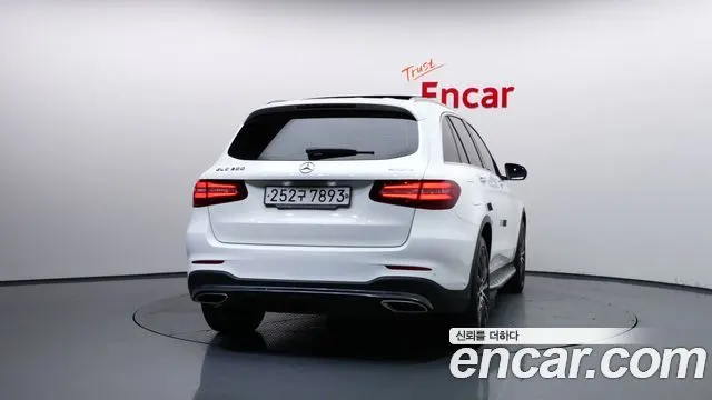 MERCEDES-BENZ GLC-CLASS X253 2019 — 84 368 км, белый, Корея — под ключ — фото 4