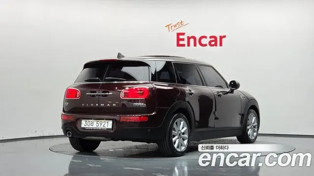 MINI COOPER D CLUBMAN 2018 — 91 053 км, красный, Корея — под ключ — фото 1