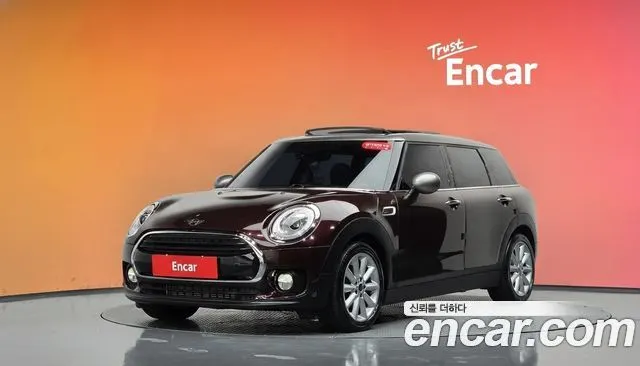 MINI COOPER D CLUBMAN 2018 — 91 053 км, красный, Корея — под ключ — фото 2
