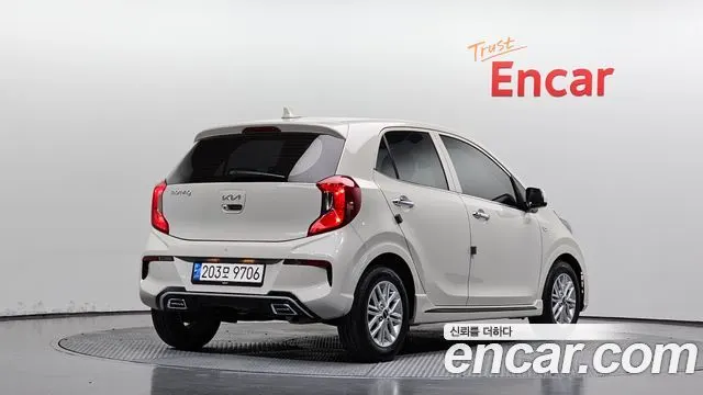 KIA MORNING URBAN 2023 — 27 700 км, белый-перламутр, Корея — под ключ — фото 2