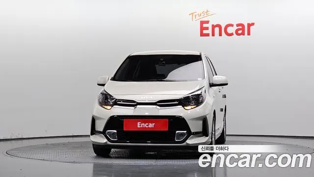 KIA MORNING URBAN 2023 — 27 700 км, белый-перламутр, Корея — под ключ — фото 3