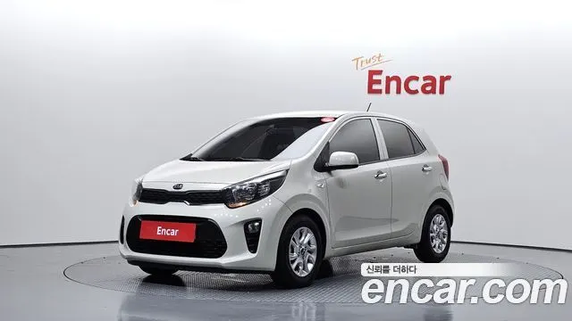 KIA MORNING 2018 — 155 834 км, белый-перламутр, Корея — под ключ — фото 1