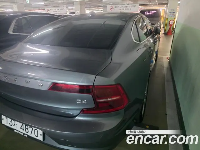 VOLVO S90 2018 — 149 023 км, серебристо-серый, Корея — под ключ — фото 4