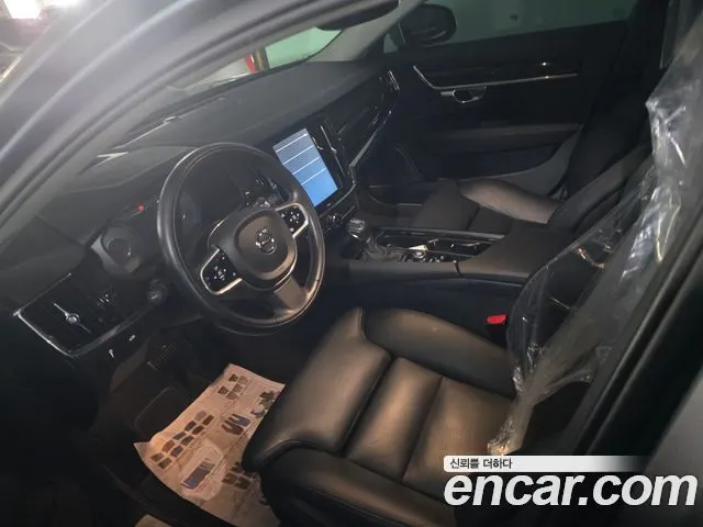 VOLVO S90 2018 — 149 023 км, серебристо-серый, Корея — под ключ — фото 9