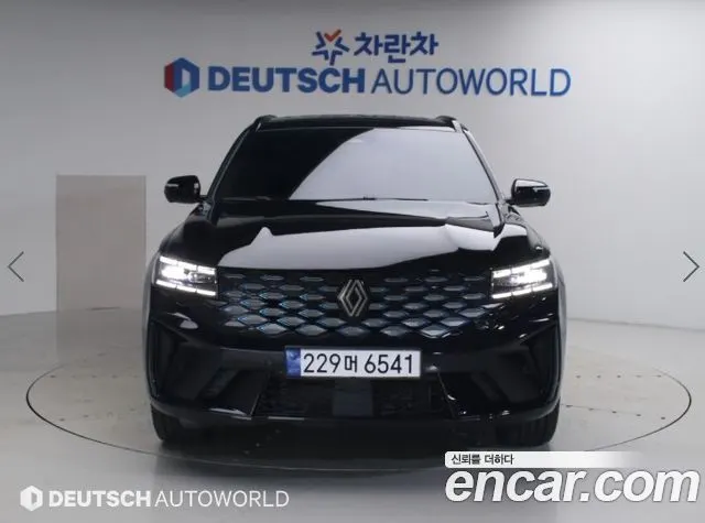 RENAULT KOREA GRAND KOLEOS 2025 — 12 958 км, чёрный, Корея — под ключ — фото 3