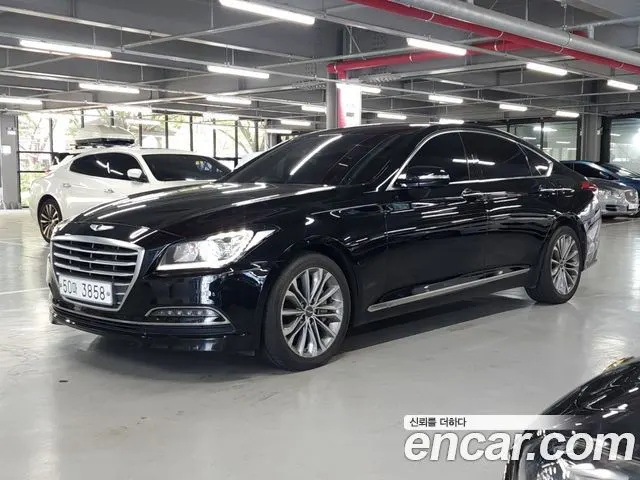 HYUNDAI GENESIS DH 2015 — 150 213 км, чёрный, Корея — под ключ — фото 5