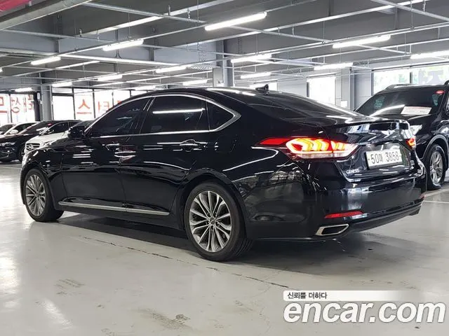 HYUNDAI GENESIS DH 2015 — 150 213 км, чёрный, Корея — под ключ — фото 8