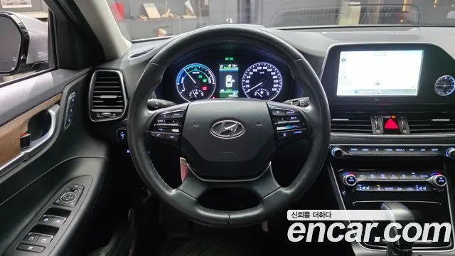 HYUNDAI GRANDEUR HYBRID 2018 — 119 037 км, серебристо-серый, Корея — под ключ — фото 12