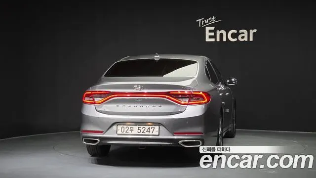 HYUNDAI GRANDEUR HYBRID 2018 — 119 037 км, серебристо-серый, Корея — под ключ — фото 4