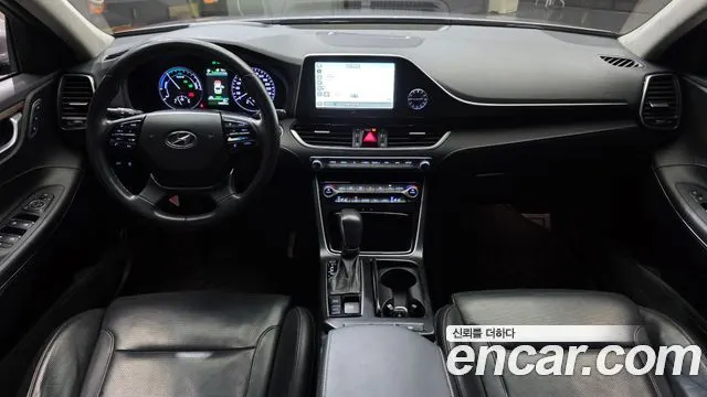 HYUNDAI GRANDEUR HYBRID 2018 — 119 037 км, серебристо-серый, Корея — под ключ — фото 7