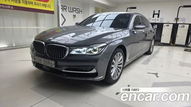 BMW 7 SERIES 2016 — 168 000 км, серый, Корея — под ключ — фото 3
