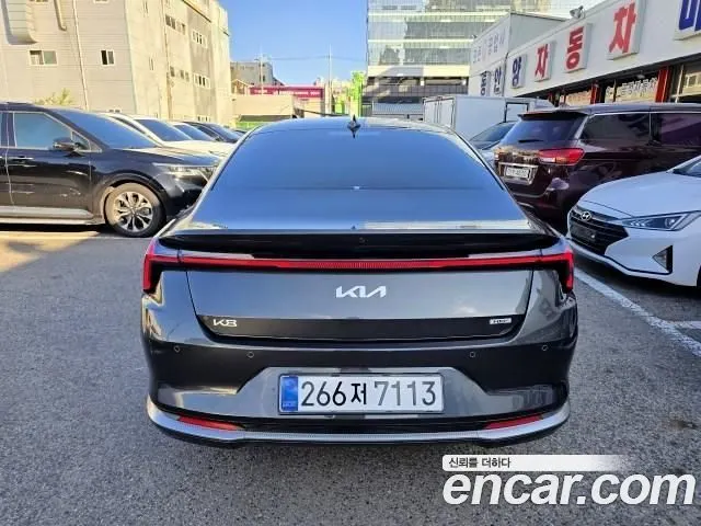 KIA K8 HYBRID 2025 — 14 700 км, серый, Корея — под ключ — фото 3