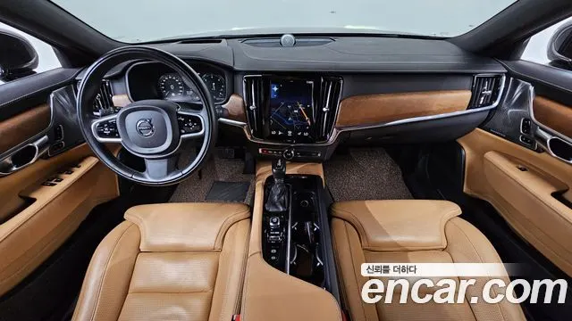 VOLVO S90 2019 — 125 550 км, чёрный, Корея — под ключ — фото 7
