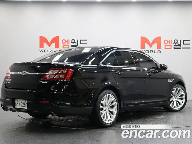 FORD TAURUS 2016 — 102 390 км, чёрный, Корея — под ключ — фото 3