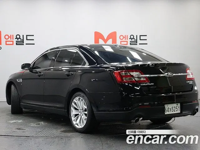FORD TAURUS 2016 — 102 390 км, чёрный, Корея — под ключ — фото 4