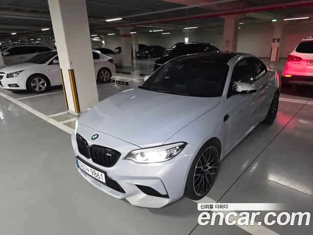 BMW M2 2020 — 30 000 км, серебристо-серый, Корея — под ключ — фото 12