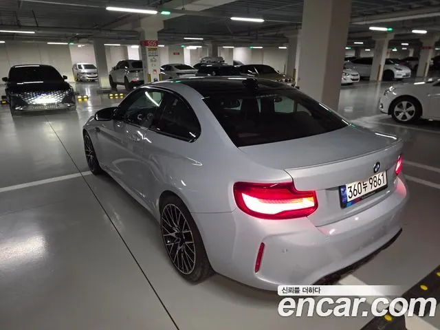 BMW M2 2020 — 30 000 км, серебристо-серый, Корея — под ключ — фото 4