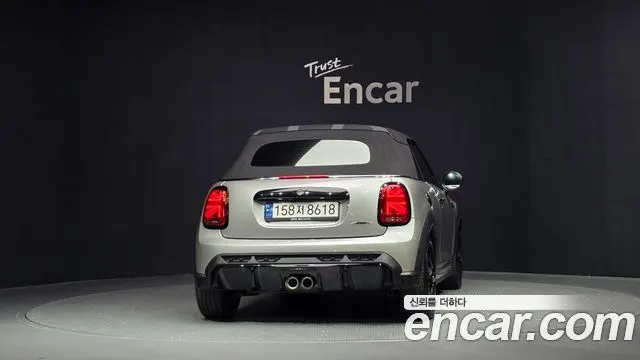 MINI COOPER S CONVERTIBLE 2023 — 27 955 км, серебристо-серый, Корея — под ключ — фото 4