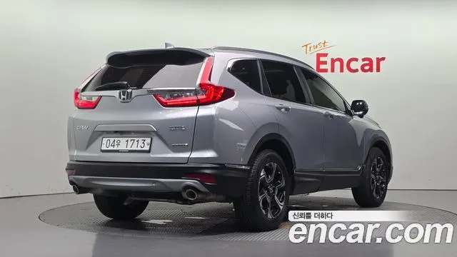 HONDA CR-V 2017 — 114 504 км, серебристо-серый, Корея — под ключ — фото 2