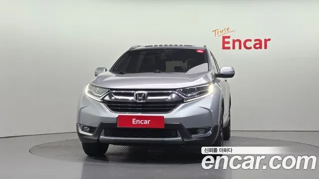 HONDA CR-V 2017 — 114 504 км, серебристо-серый, Корея — под ключ — фото 3