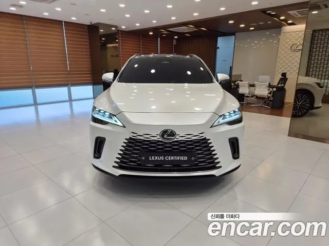LEXUS RX450H+ 2025 — 12 981 км, белый-перламутр, Корея — под ключ — фото 3