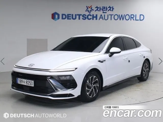 HYUNDAI SONATA HYBRID 2024 — 112 019 км, белый, Корея — под ключ — фото 11