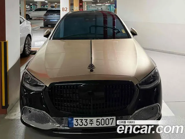 MERCEDES-BENZ S-CLASS W223 2022 — 47 809 км, золотистый, Корея — под ключ — фото 4