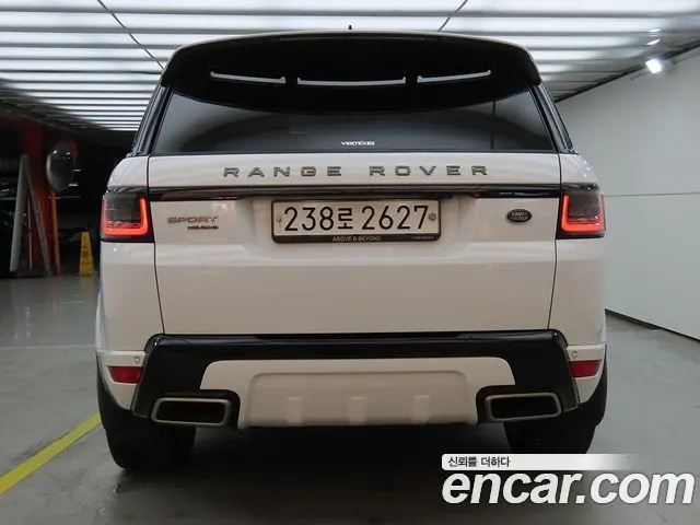LAND ROVER RANGE ROVER SPORT 2019 — 99 298 км, белый, Корея — под ключ — фото 4