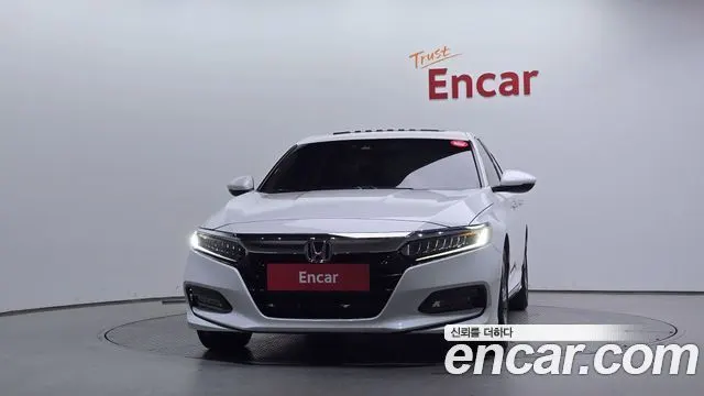 HONDA ACCORD 1 2019 — 112 921 км, белый, Корея — под ключ — фото 3