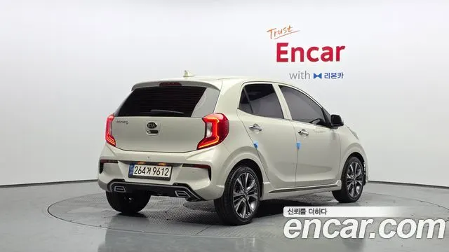 KIA MORNING URBAN 2021 — 11 373 км, белый-перламутр, Корея — под ключ — фото 1