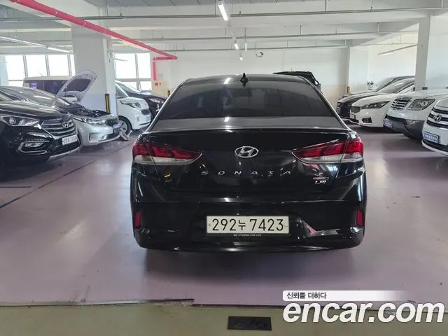 HYUNDAI SONATA 2018 — 225 000 км, чёрный, Корея — под ключ — фото 5