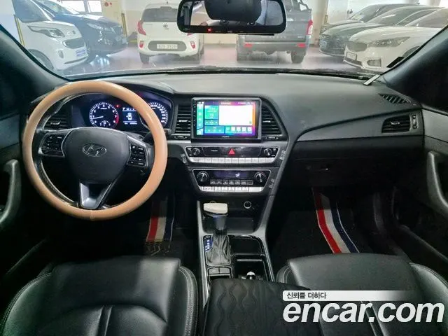 HYUNDAI SONATA 2018 — 225 000 км, чёрный, Корея — под ключ — фото 7
