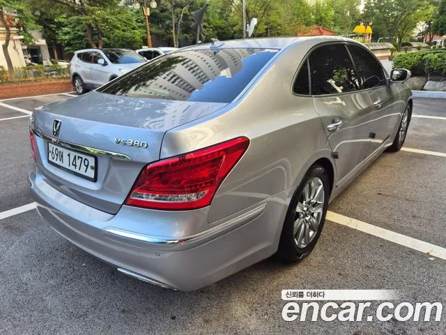 HYUNDAI EQUUS 2012 — 232 438 км, серебристо-серый, Корея — под ключ — фото 2