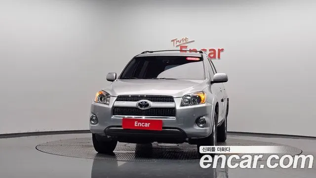 TOYOTA RAV4 2010 — 91 144 км, серебристый, Корея — под ключ — фото 3