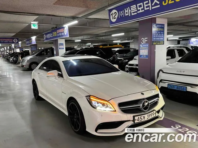 MERCEDES-BENZ CLS-CLASS W218 2016 — 135 000 км, белый, Корея — под ключ — фото 2