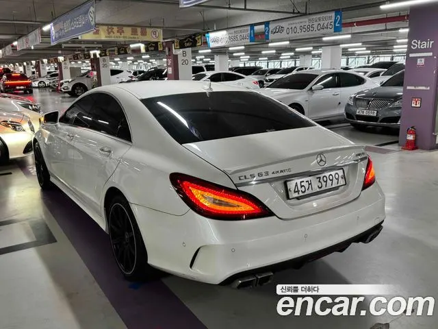 MERCEDES-BENZ CLS-CLASS W218 2016 — 135 000 км, белый, Корея — под ключ — фото 4