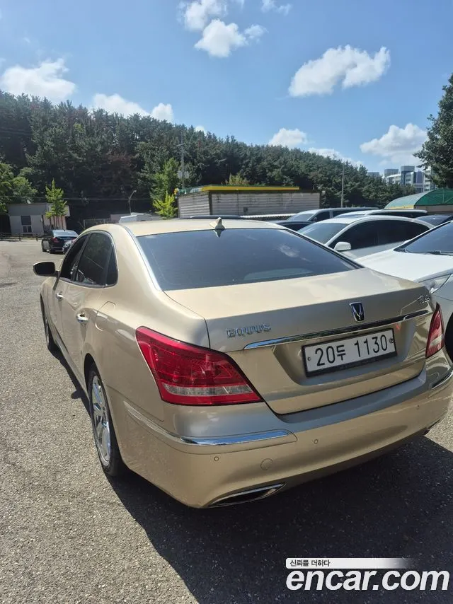 HYUNDAI EQUUS 2012 — 187 900 км, золотистый, Корея — под ключ — фото 2