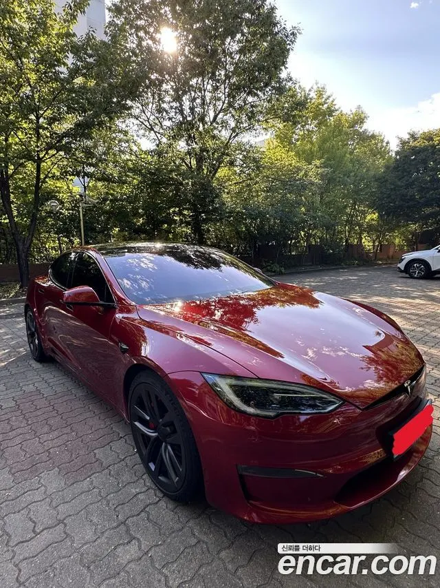 TESLA MODEL S 2024 — 48 000 км, красный, Корея — под ключ — фото 9