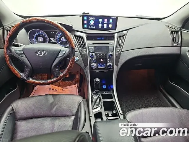 HYUNDAI SONATA THE BRILLIANT 2014 — 156 596 км, серебристо-серый, Корея — под ключ — фото 7