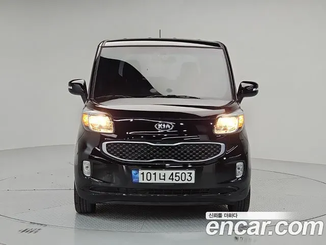 KIA RAY 2017 — 137 213 км, чёрный, Корея — под ключ — фото 2
