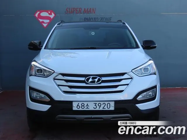 HYUNDAI SANTA FE 2015 — 134 537 км, белый, Корея — под ключ — фото 2