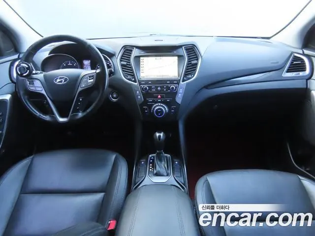 HYUNDAI SANTA FE 2015 — 134 537 км, белый, Корея — под ключ — фото 8